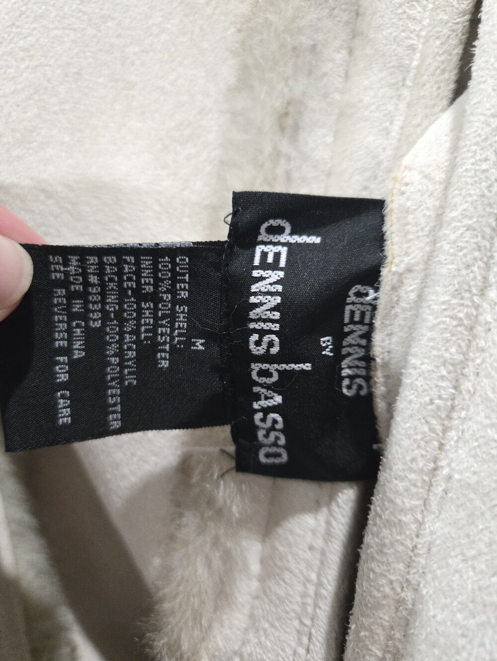 Vintage Y2K Dennis by Dennis Basso Reversible Penny Lane Coat Reversible Sz M - Picture 6 of 9